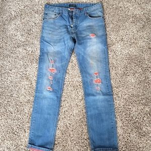 Dolce & Gabbana Distressed Blue Jeans Mens - Size 34